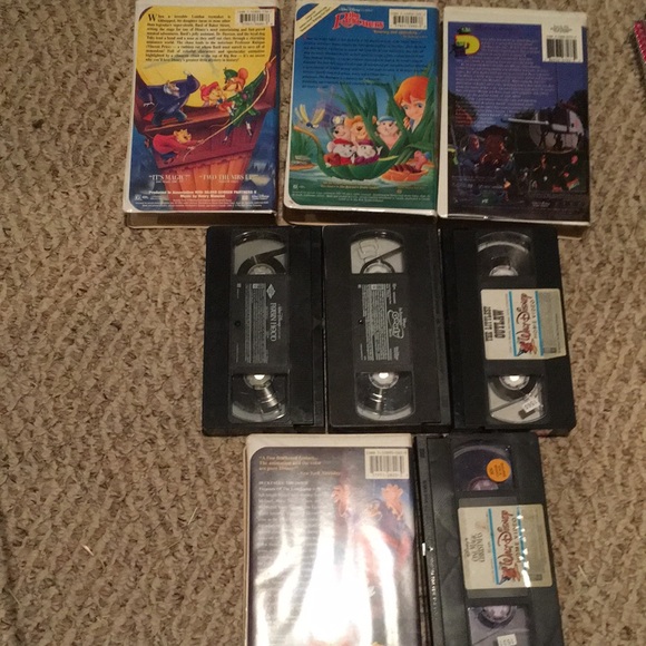 Vintage Disney eight VHS cassettes - Picture 2 of 6